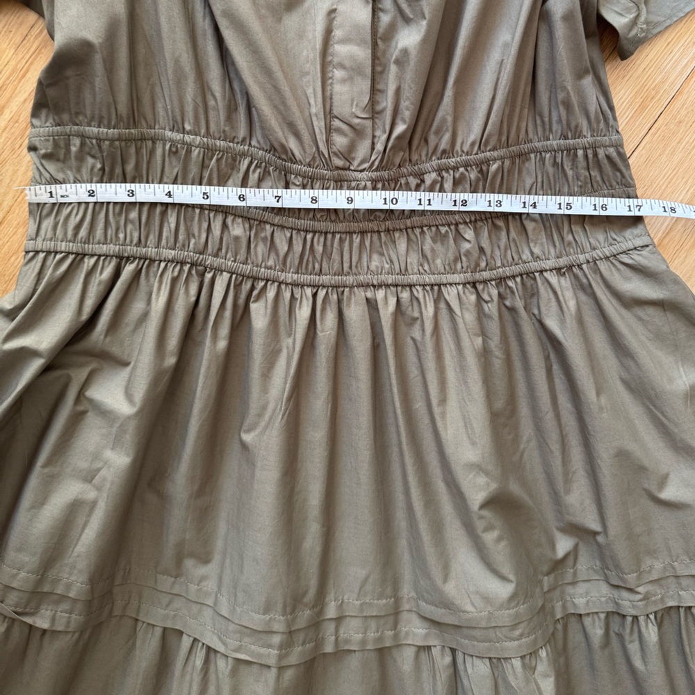 Puff Sleeve Tiered Dress - Picture 10 of 13